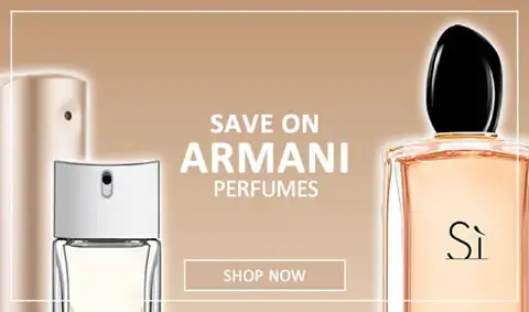 Save on Armani perfumes