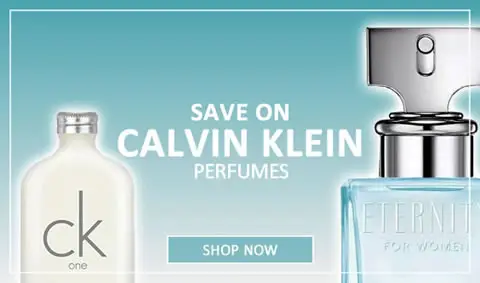 Save on Calvin Klein perfumes